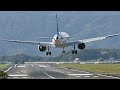 【航空機】高知空港 着陸 airbus a320 271n ja216a landing at kochi airport