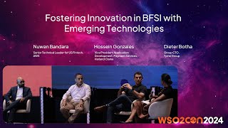 Fostering Innovation in BFSI with Emerging Technologies | WSO2Con USA 2024