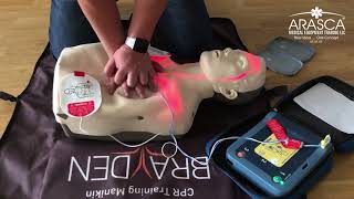 How to use the Philips FRx AED Trainer