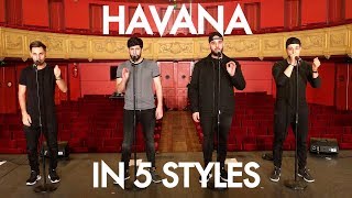 Berywam - Havana (Camila Cabello Cover) In 5 Styles - Beatbox