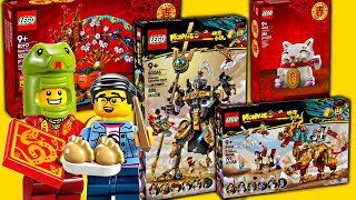 LEGO 2025 Sets REVEALED! Monkie Kid + Chinese Traditional