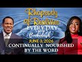 RHAPSODY OF REALITIES JUNE 3, 2026 : CONTINUALLY NOURISHED BY THE WORD 