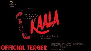 Kaala Official First Look Teaser | Rajinikanth | Pa  Ranjith | Santhosh Narayanan | Dhanush