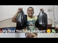 I got my first YouTube payment 😊❤️#dailyvlog #indianyoutuber #subcribemychannal