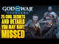 God of War Ragnarok - 25 COOL Secrets And Details You May Have Missed