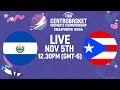 El Salvador v Puerto Rico | Full Basketball Game | FIBA Centrobasket Women's Championship 2024