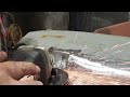 Grinding and welding tech, Cut & Butt