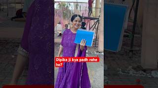 Dipika Kakkar Spotted At Celebrity Masterchef Set #dipikakiduniya #dipikakakar