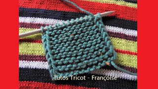 Tuto Tricot débutant : Tricoter une bordure fantaisie facile et rapide pour écharpe point Mousse