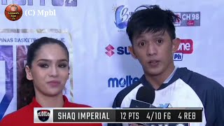 SHAQ IMPERIAL (12 PTS, 4/10FG, 4REB) 2023 Playoffs Game 1Best Player of the Game