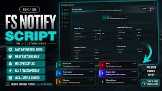 Notify - Player & Admin Notification Editor