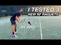 Testing New RF Racquets | Wilson RF 01 Pro & RF 01, RF 01 Future | Finding a New Racquet Part 2