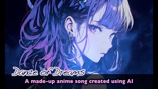 Dance of Dreams / A made-up anime song created using AI