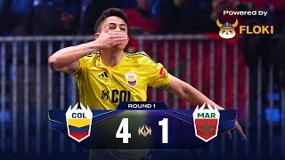 Colombia VS Marruecos | Partido Completo Round 1 Día 2 (4-1)