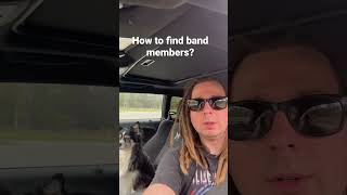 How to find band members? #band #new 🤘🏻🤘🏻