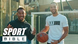 Steph Curry Teaches Josh Denzel How To Play Basketball | Shooting Tutorial | Average Joe To Pro