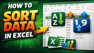 How to sort data in Excel