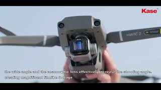 Kase Magnetic Installed Wide Angle Lens \u0026 Anamorphic Lens for Mavic 2 Pro