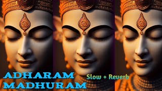 adharam madhuram (Slow + Reverb) | Krishna Bhajan | Bhakti Song | Bhajan Song |Madhurashtakam Lofi