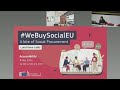 #WeBuySocialEU - A bite of social procurement – Accessibility