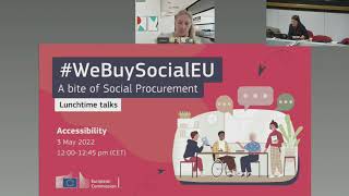 #WeBuySocialEU - A bite of social procurement – Accessibility