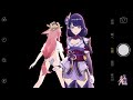 genshinimpact mmd simple dimple pop 原神mmd 雷電将军raidenshogun 八重神子 yae miko