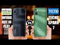 Infinix Hot 10 Play Vs Tecno Spark 7