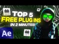 TOP 5 Free Plug-ins you need in 2026 (After Effects)