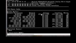 How To Use The Windows Route Utility