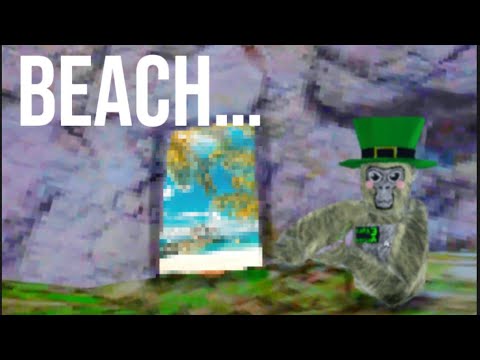 Gorilla Tag Has A Beach Map Gorilla Tag Vr Youtube
