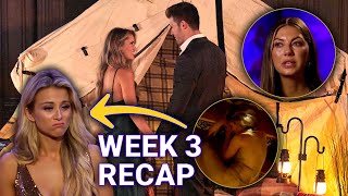 The Bachelor Week 3 Recap: 2 SHOCKING Self Eliminations, Christina Cries On Stairs & Kaity's Date!