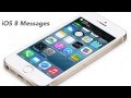 iOS 8: Messages overview - quick reply, audio and video, location sharing