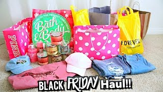 BLACK FRIDAY HAUL 2016!! Alisha Marie