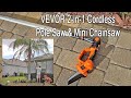 Vevor 2-in-1 Cordless Pole Saw & Mini Chainsaw Review