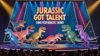 Jurassic Got Talent Dino Performers Shine! 🌟