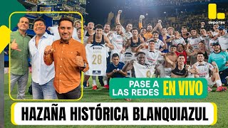 ALIANZA LIMA ELIMINÓ A BOCA JUNIORS DE LA LIBERTADORES | BOMBONERAZO BLANQUIAZUL - PASE A LAS REDES