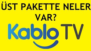 Kablo TV Üst Pakette Neler Var?