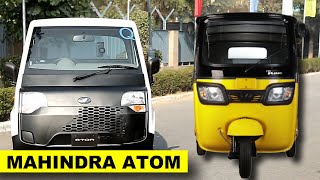 Launching Soon | 2022 Mahindra Atom EV | Will This 4 Wheeler Replace This 3 Wheeler | Let's Find Out