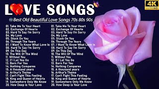 Most Old Relaxing Beautiful Romantic Love Song 70s 80s - All Time Greatest Love Songs