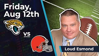 Free NFL Betting Pick: Jaguars vs Browns | Loud Esmond
