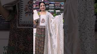 Cotton Kalamkari Hakoba work | Salwar suits