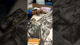 sketching and painting classes in delhi @KalabhumiArts.best fine art institute #shorts #trending