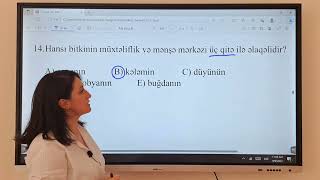 Səbinə müəllimə l Biologiya sual izahı