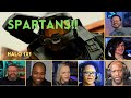 Reactors' Reaction to SPARTANS and COVENANT ELITES in HALO Episode 1 | CONTACT S01E01