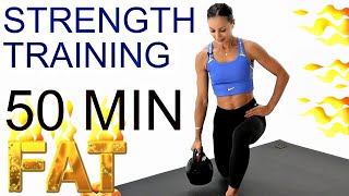 50 MIN STRENGTH TRAINING WORKOUT | LOSE WEIGHT BUILD MUSCLE