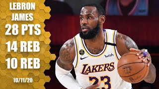 LeBron James posts triple-double for Lakers to win NBA title [GAME 6 HIGHLIGHTS] | 2020 NBA Finals