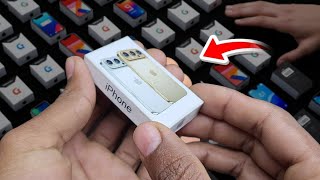 iphone 17 mini phone unboxing | Miniature mini iphone Cardboard