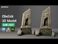 Environment Modeling in Maya, Zbrush & Substance Painter | Game Asset Modeling Tutorial | pt.4