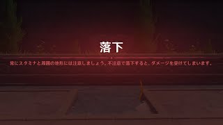 使い道がなさすぎる落下ダメージの豆知識【原神】