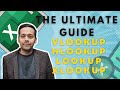 Excel Ultimate Guide to VLOOKUP | HLOOKUP | LOOKUP | XLOOKUP For Beginners and Pros.